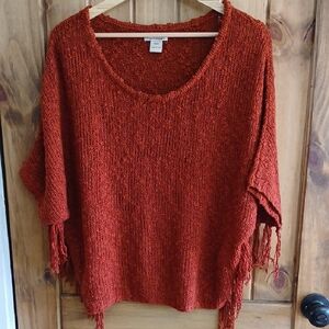 Lucky Brand Fringed Sweater - XS/S
